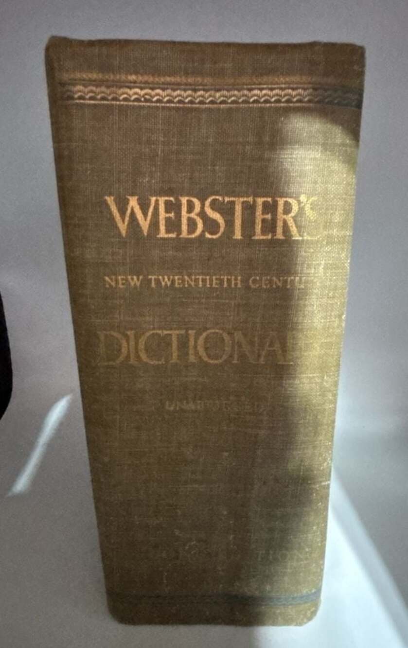 Vintage Webster's New Twentieth Century Dictionary of the English Language